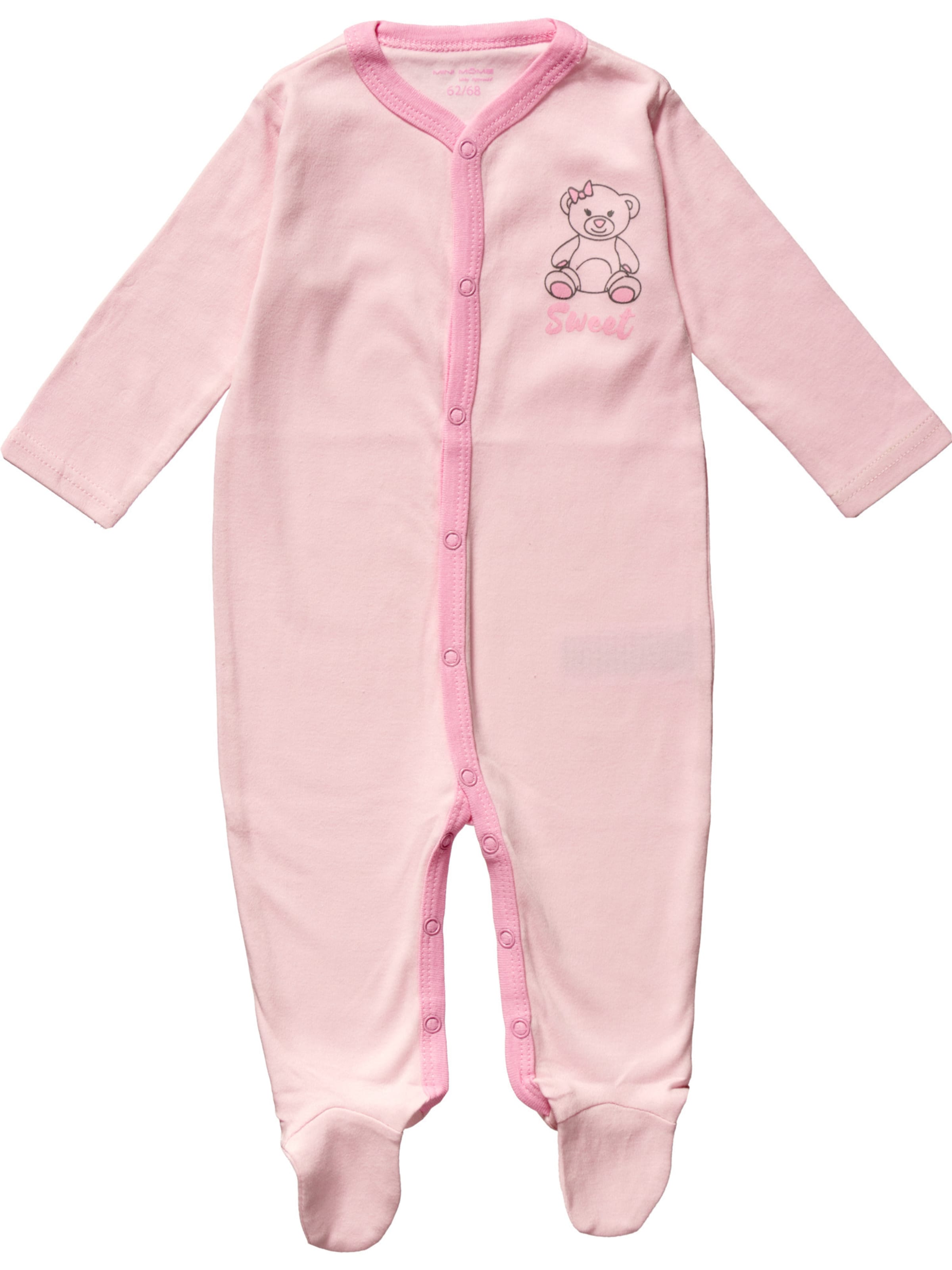 aptex Romper/Bodysuit in Pink: front