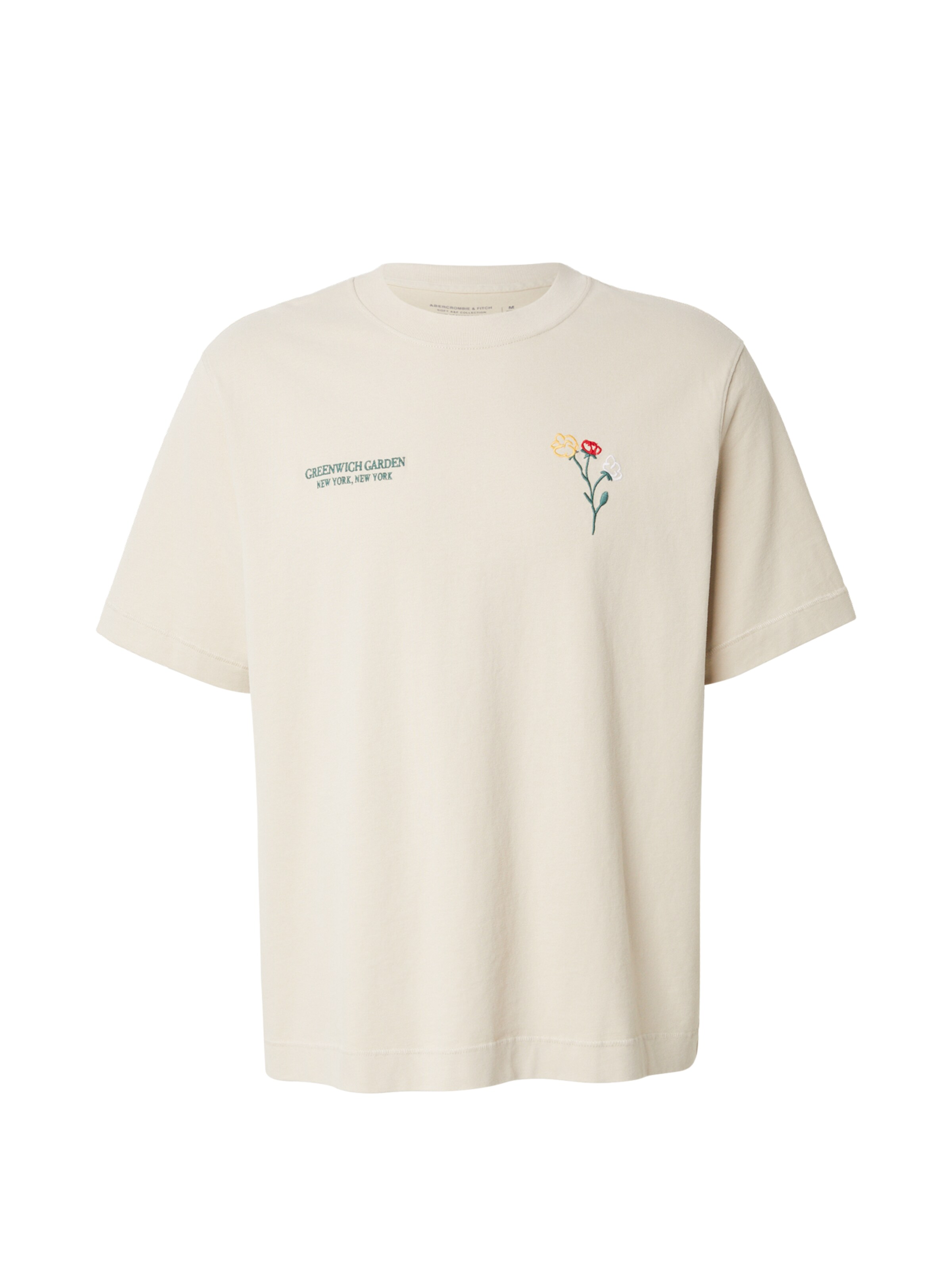 Abercrombie & Fitch Póló - szürke: elől