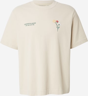 T-Shirt Abercrombie & Fitch en gris : devant