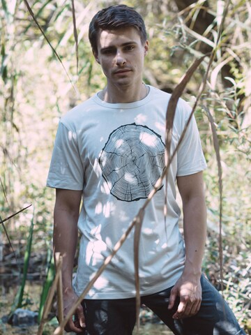 Life-Tree Shirt '"Biglsice" Warm White' in Weiß