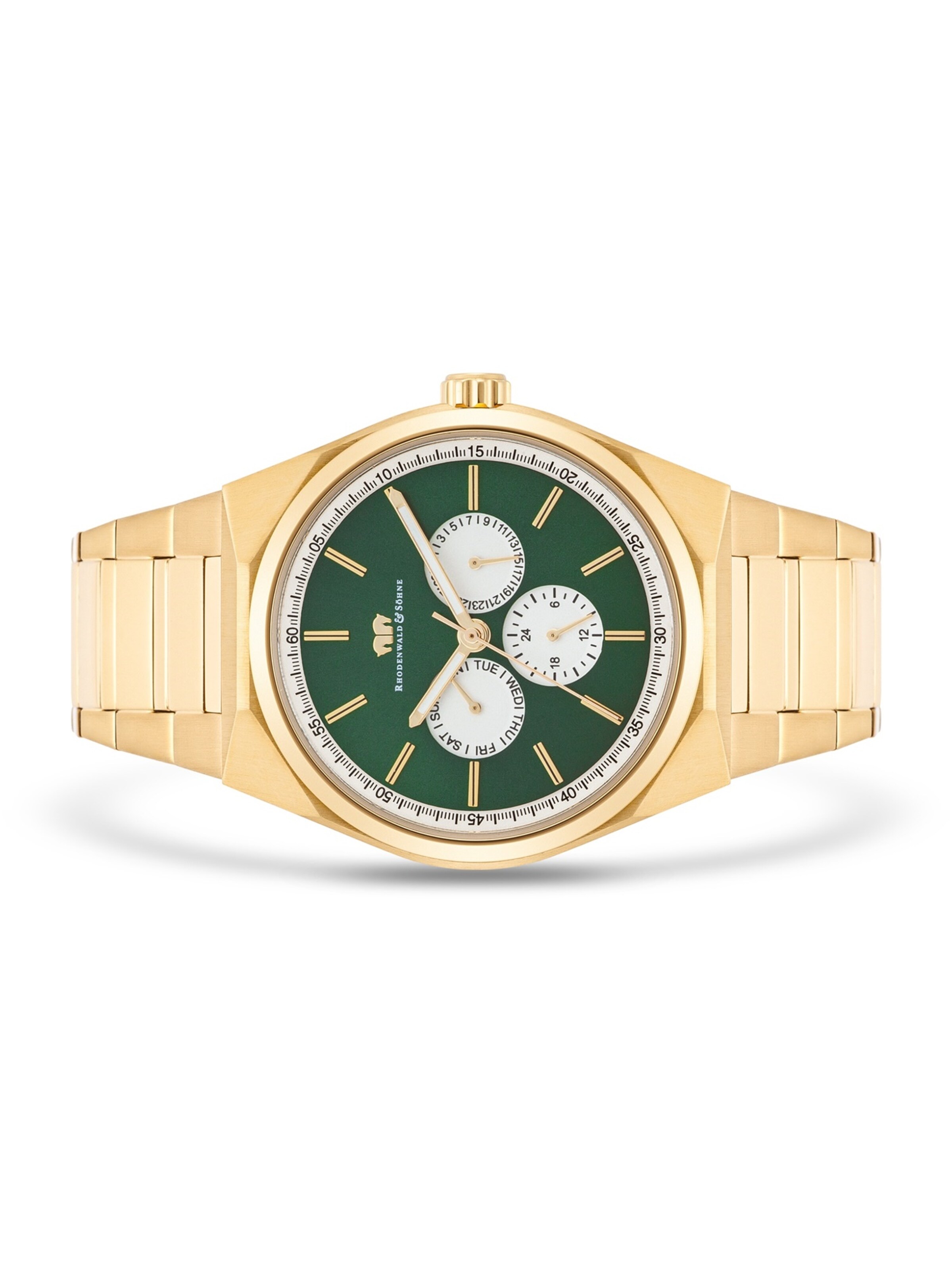 Rhodenwald & Söhne Analoguhr in Gold