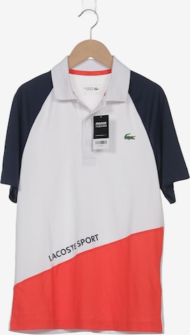 Lacoste Sport Shirt in M in White: front