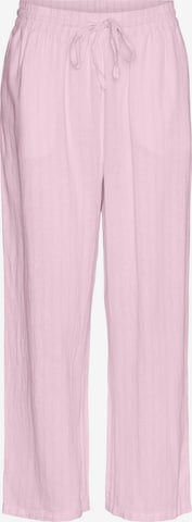 VERO MODA Pants 'VMLinn' in Pink: front