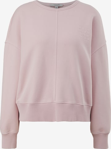 comma casual identity Sweatshirt in Roze: voorkant