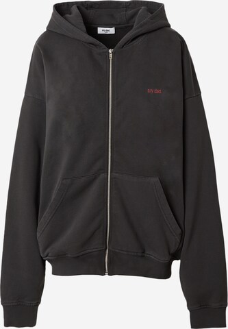 sry dad. co-created by ABOUT YOU Zip-Up Hoodie in Grey: front