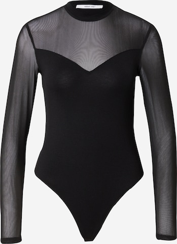 ABOUT YOU Shirt Bodysuit 'Erin' in Black: front