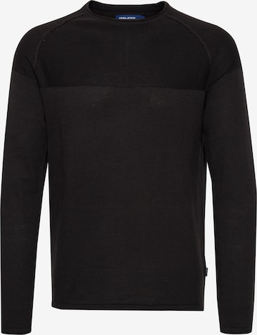 BLEND Sweatshirt 'ADRIANO' in Zwart: voorkant