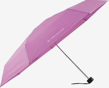 TOM TAILOR Umbrella in Purple: front