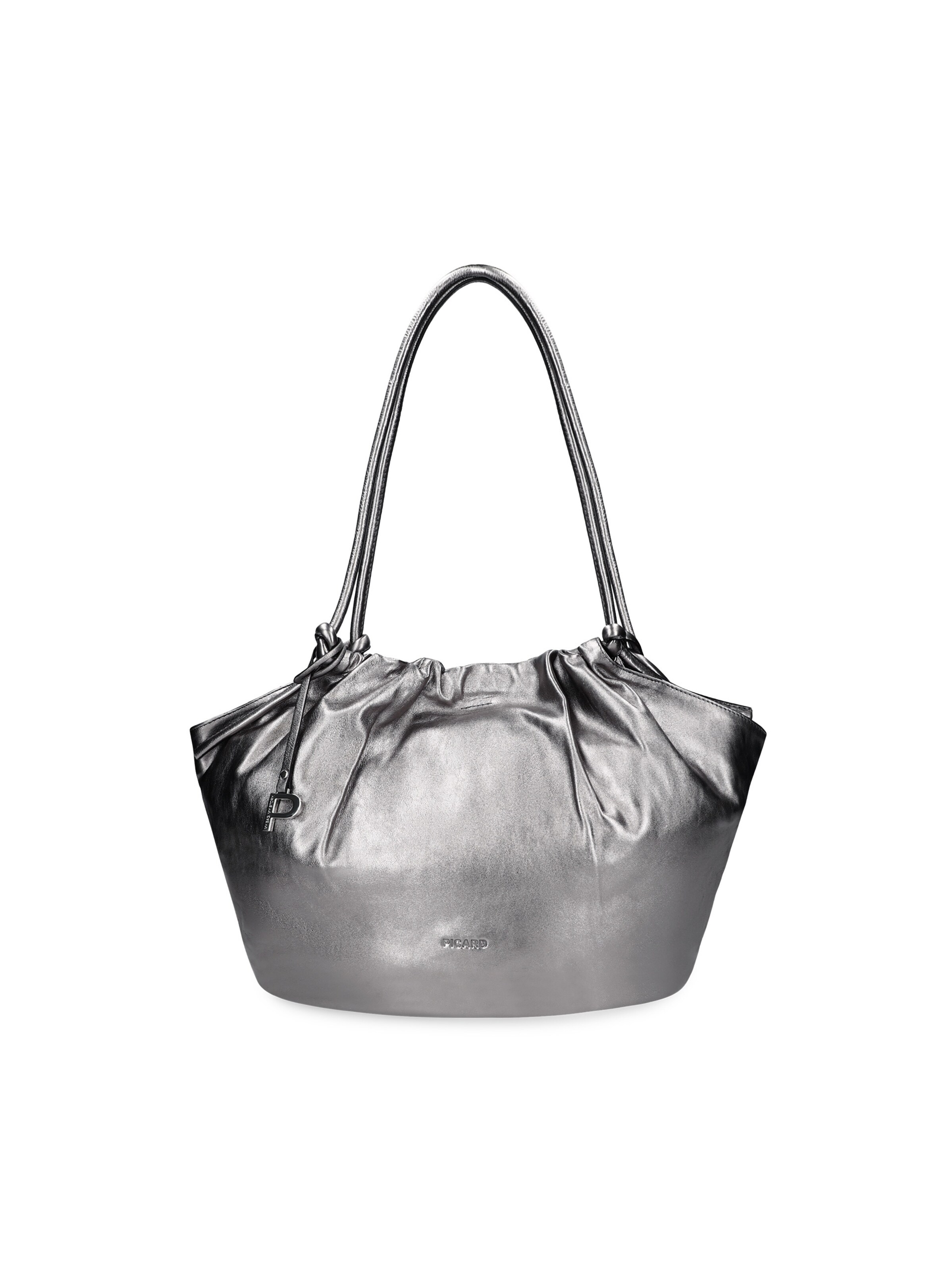 Picard Handbag 'Dumpling' in Grey: front