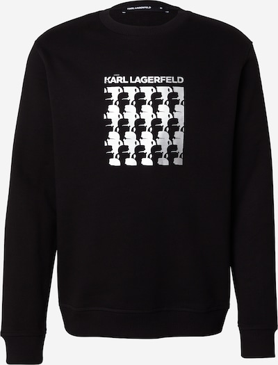 Karl Lagerfeld Collegepaita värissä musta / valkoinen, Tuotenäkymä