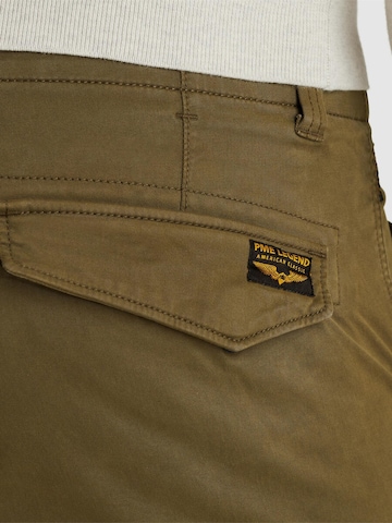PME Legend Tapered Gargohousut 'Nordrop tapered fit cargo pants' värissä vihreä