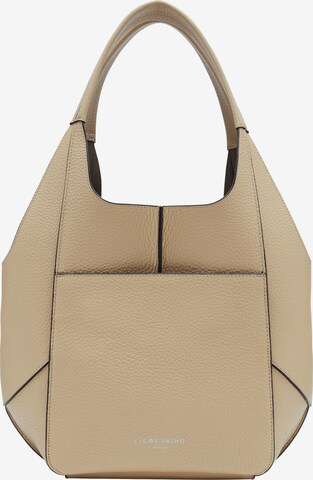 Cabas Liebeskind Berlin en beige : devant