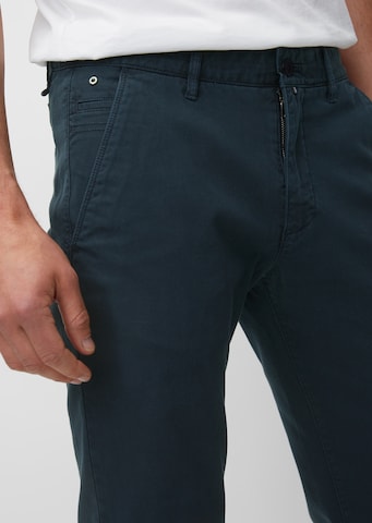 Regular Pantalon chino 'Stig' Marc O'Polo en bleu