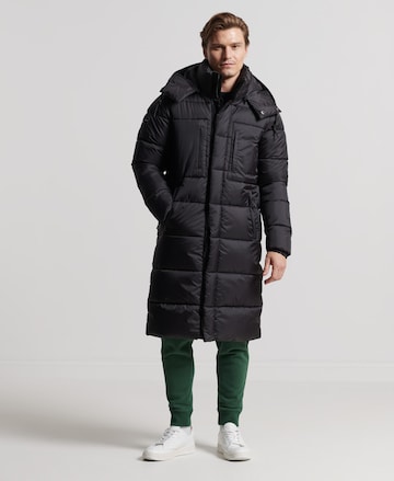 Superdry Winter Coat 'Touchline' in Black