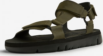 CAMPER Sandals ' Oruga ' in Green: front