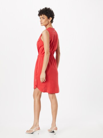 Ragwear - Vestido camisero 'Roisin' en rojo