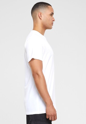 T-Shirt 'Peace Noodles' Mister Tee en blanc