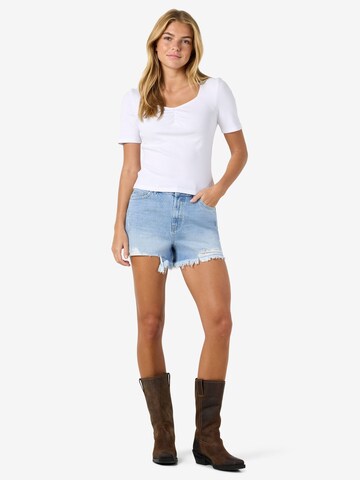 T-shirt 'NMMaya' Noisy may en blanc