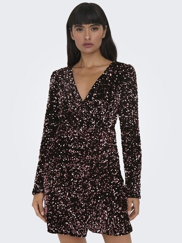 Rochie de cocktail 'Anika' de la ONLY pe negru