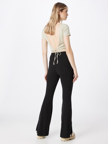 évasé Pantalon Nasty Gal en noir