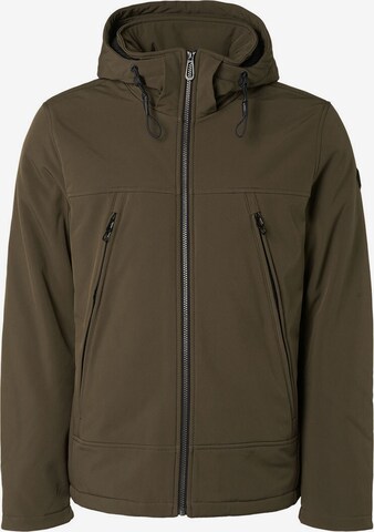 No Excess Between-Season Jacket in Brown: front