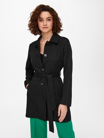 Manteau mi-saison 'Line' ONLY en noir