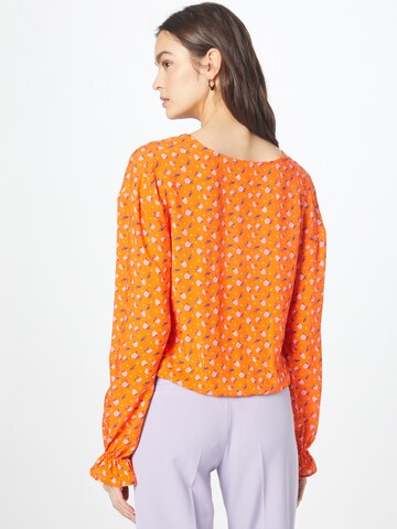 Oasis Blouse 'Ditsy' in Oranje