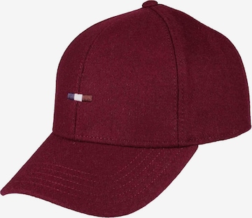 bugatti Basecap in Rot: Vorderseite