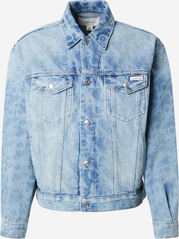 Calvin Klein Jeans Prechodná bunda '90S LT PLAYBILL' - Modrá: predná strana