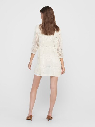 JDY Gebreid vest 'JDYKOFI' in Beige
