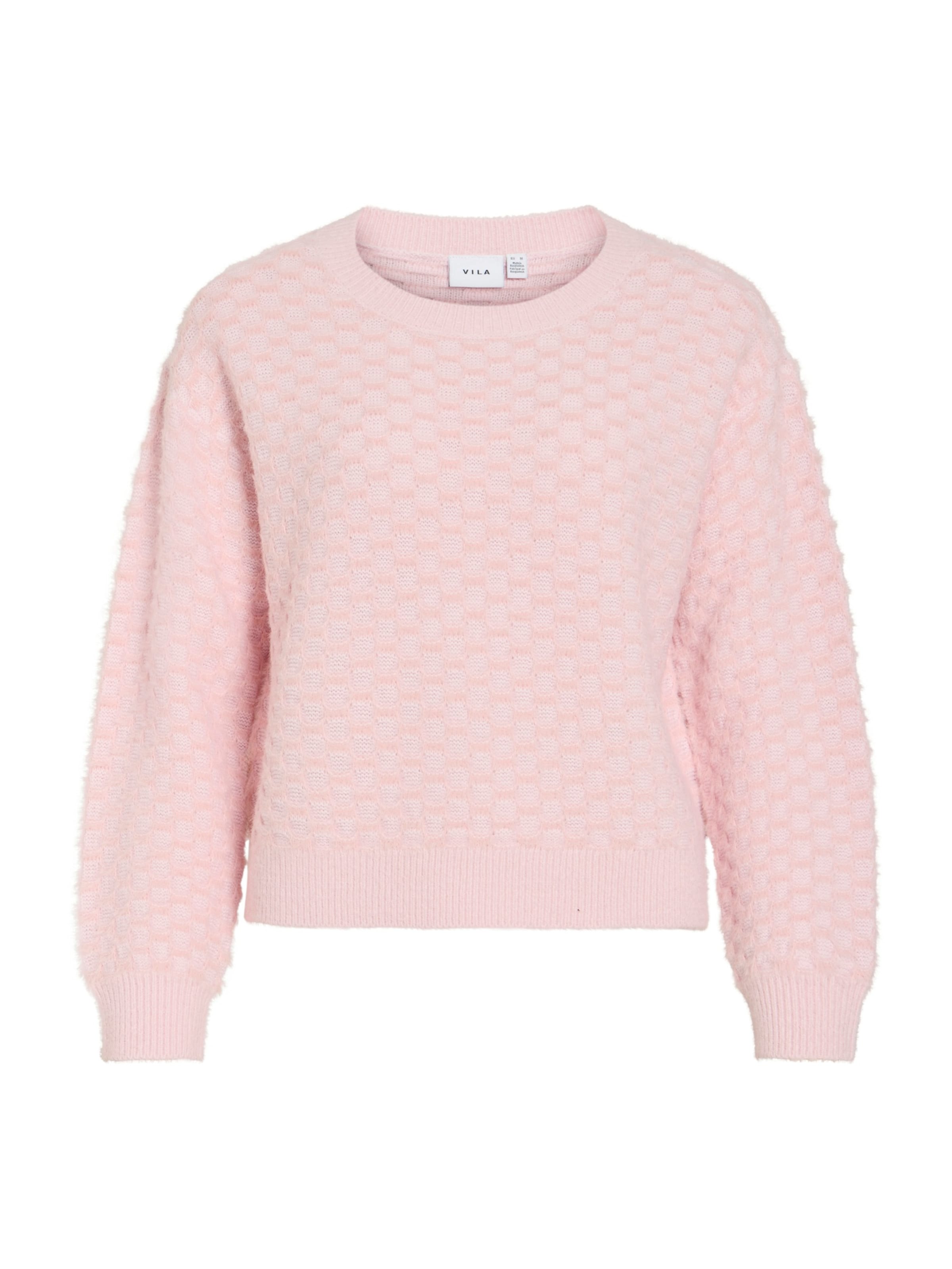 VILA Пуловер 'VIDebs' в розово: отпред