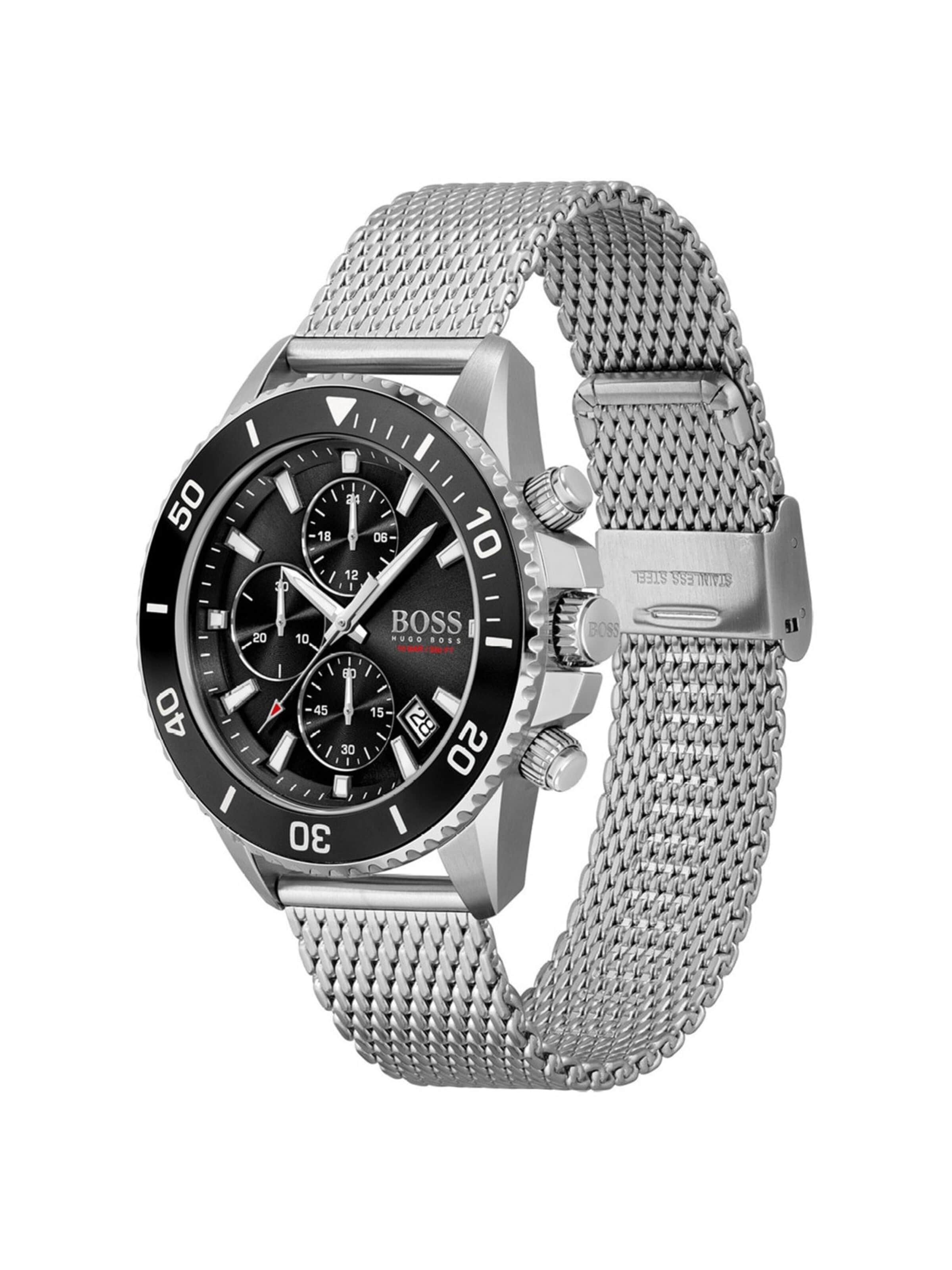 HUGO BOSS - Reloj analógico 'Montre homme Hugo Boss Admiral Chronographe 1513904' en gris