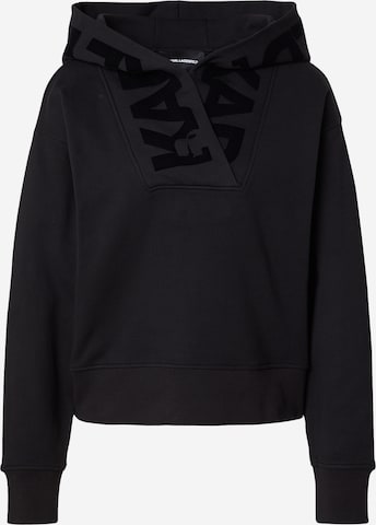 Karl Lagerfeld Collegepaita värissä musta: etupuoli