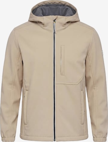 Ombre Tussenjas in Beige: voorkant