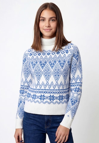 MYMO - Pullover em branco: frente