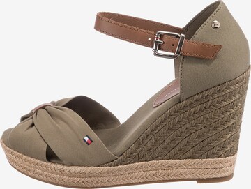 TOMMY HILFIGER - Sandalias 'Elena' en verde