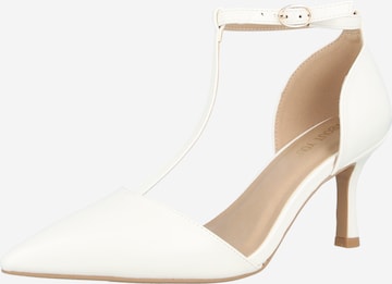 ABOUT YOU - Zapatos destalonado 'Amelia' en blanco: frente