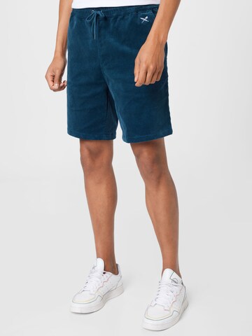 Iriedaily Regular Shorts 'Corvin' in Blau: predná strana