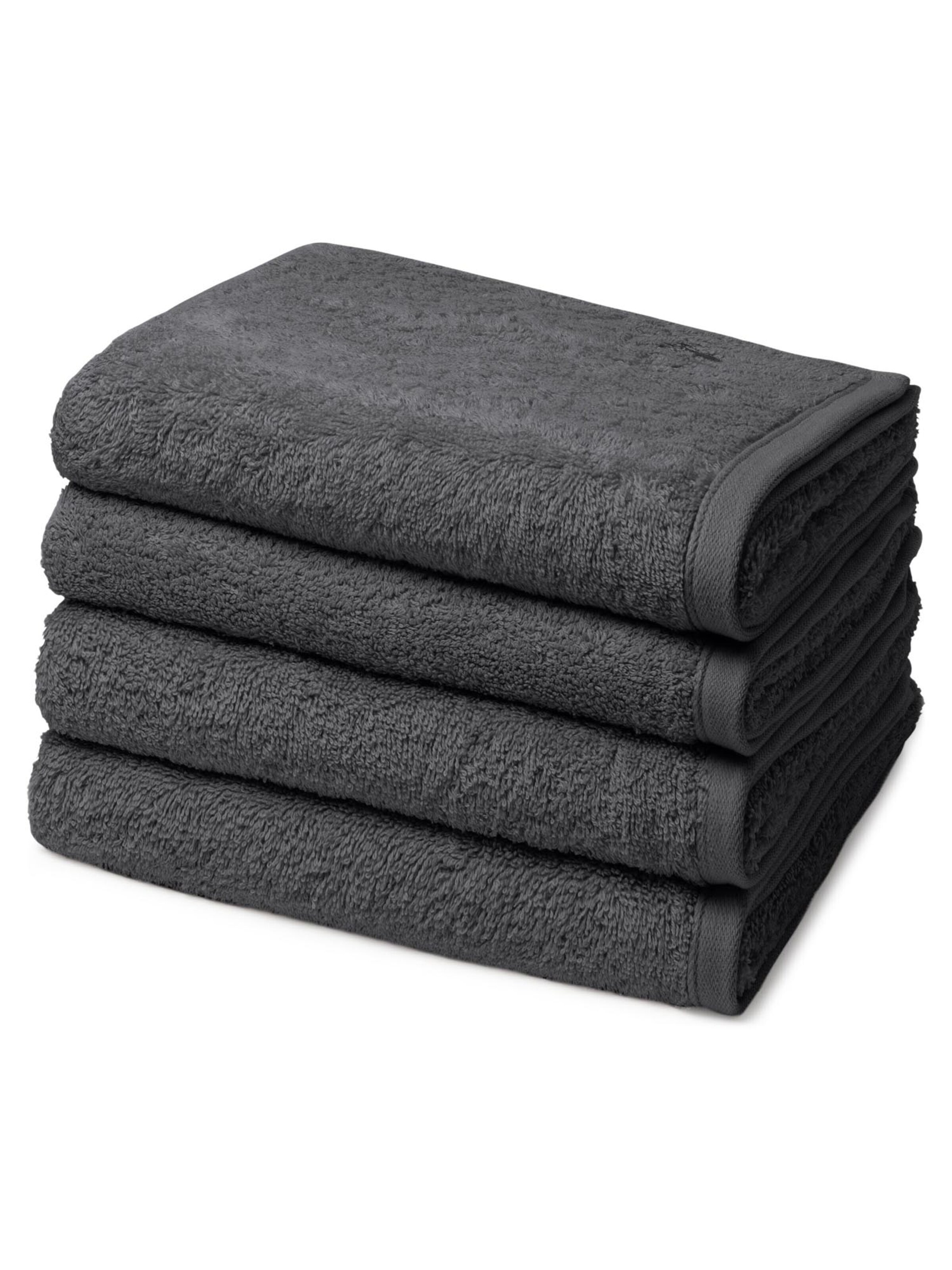 ROSS Towel 'Vita' in Grey: front