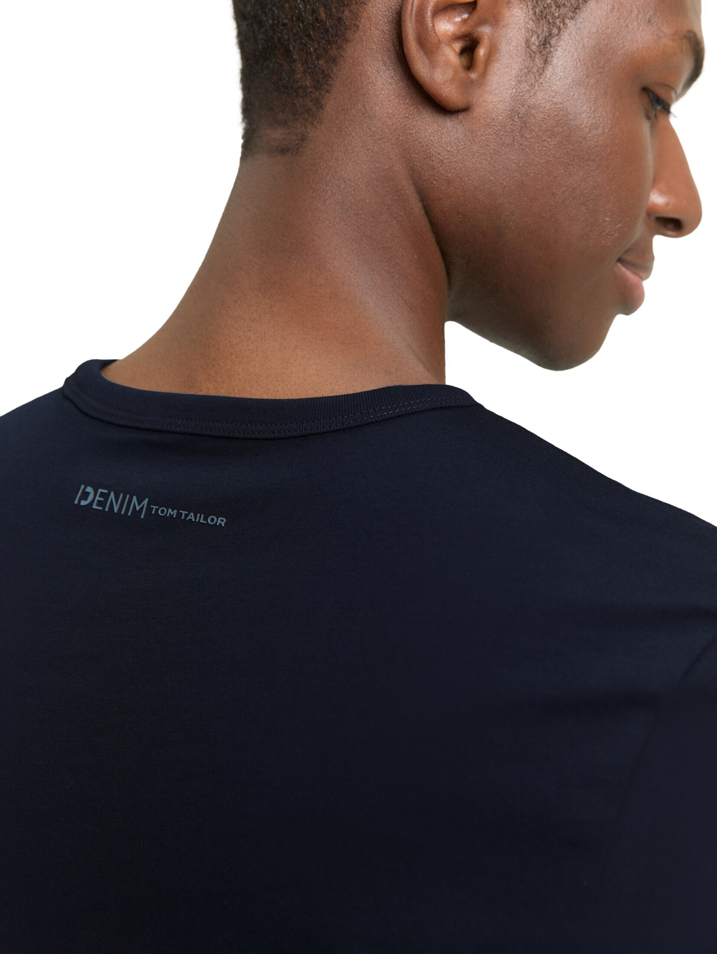 T-Shirt TOM TAILOR DENIM en bleu