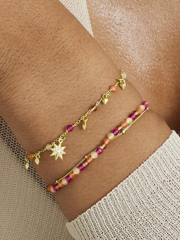 Braccialetto 'AKRUL' di Luxenter in colori misti