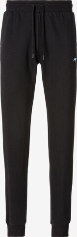 KangaROOS Tapered Pants in Black: front