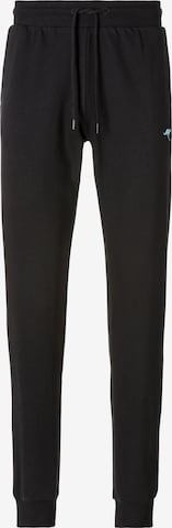 KangaROOS Tapered Pants in Black: front