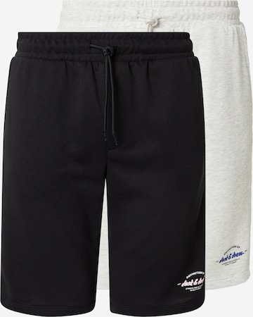 JACK & JONES Regular Pants 'JPSTGORDON BRANDON' in Black: front