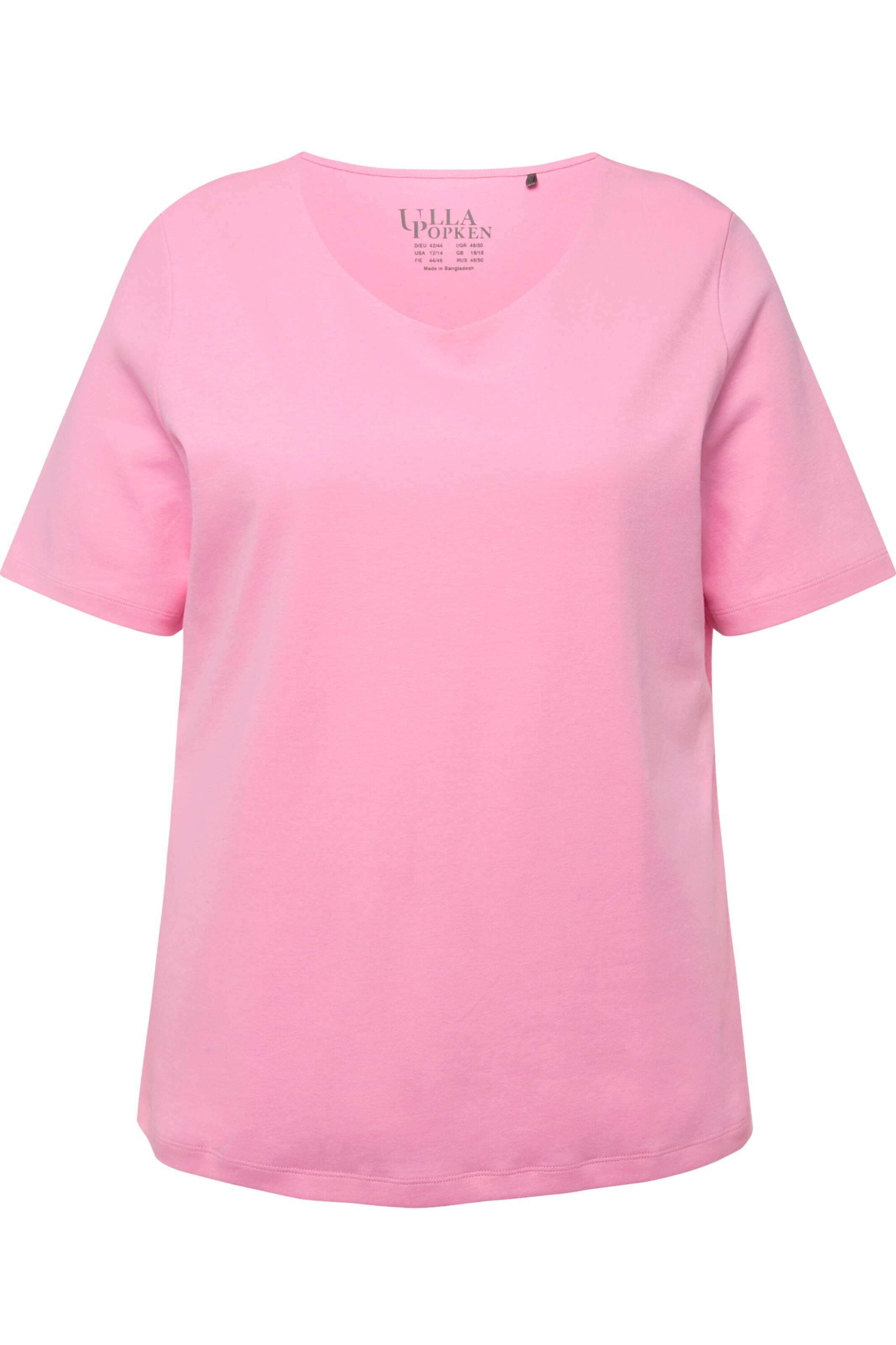 Ulla Popken Shirt in Pink: Vorderseite