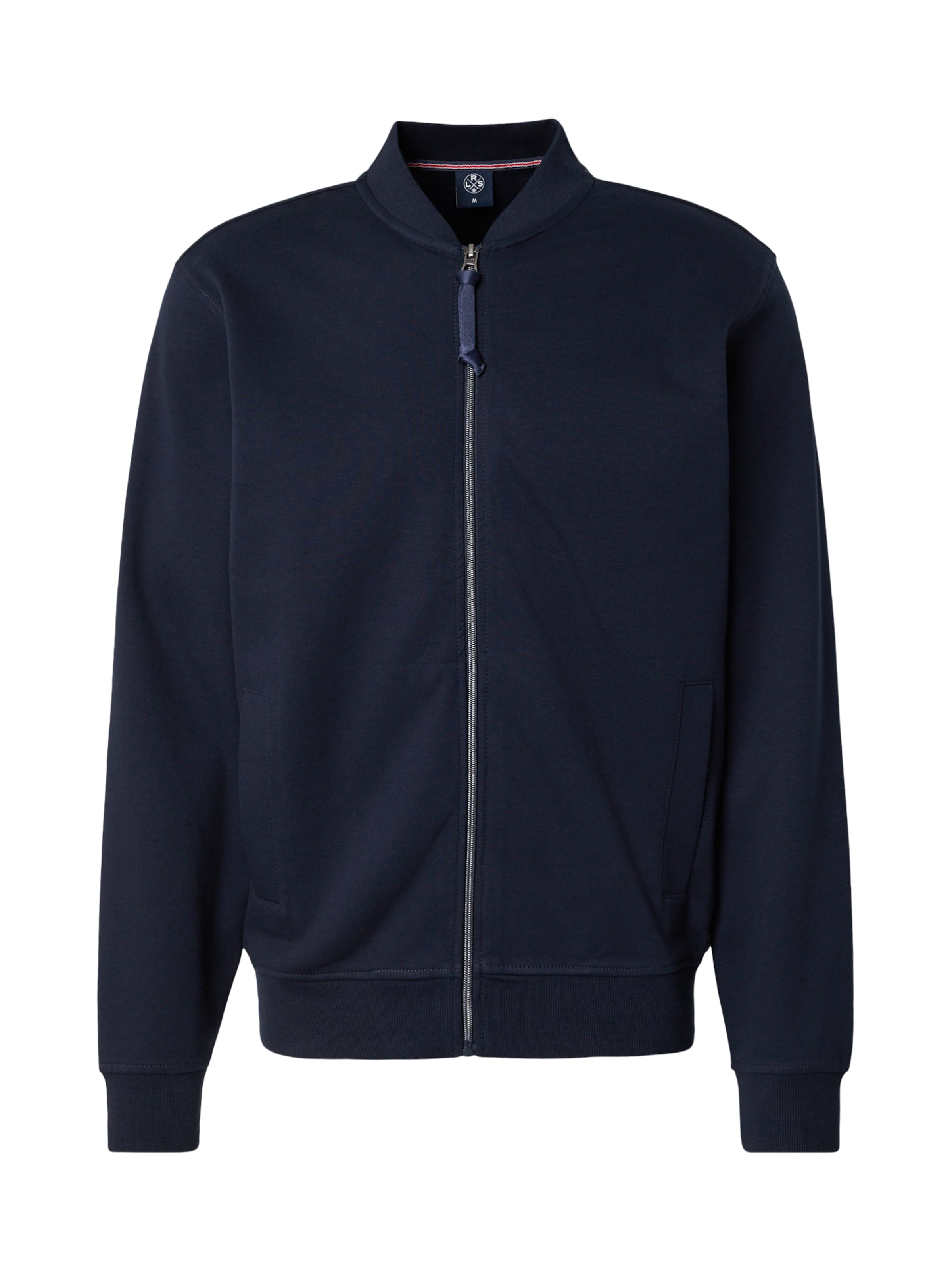 LERROS Sweatvest in Blauw: voorkant