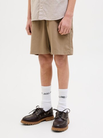Jack & Jones Junior Loosefit Bukser i brun: forside