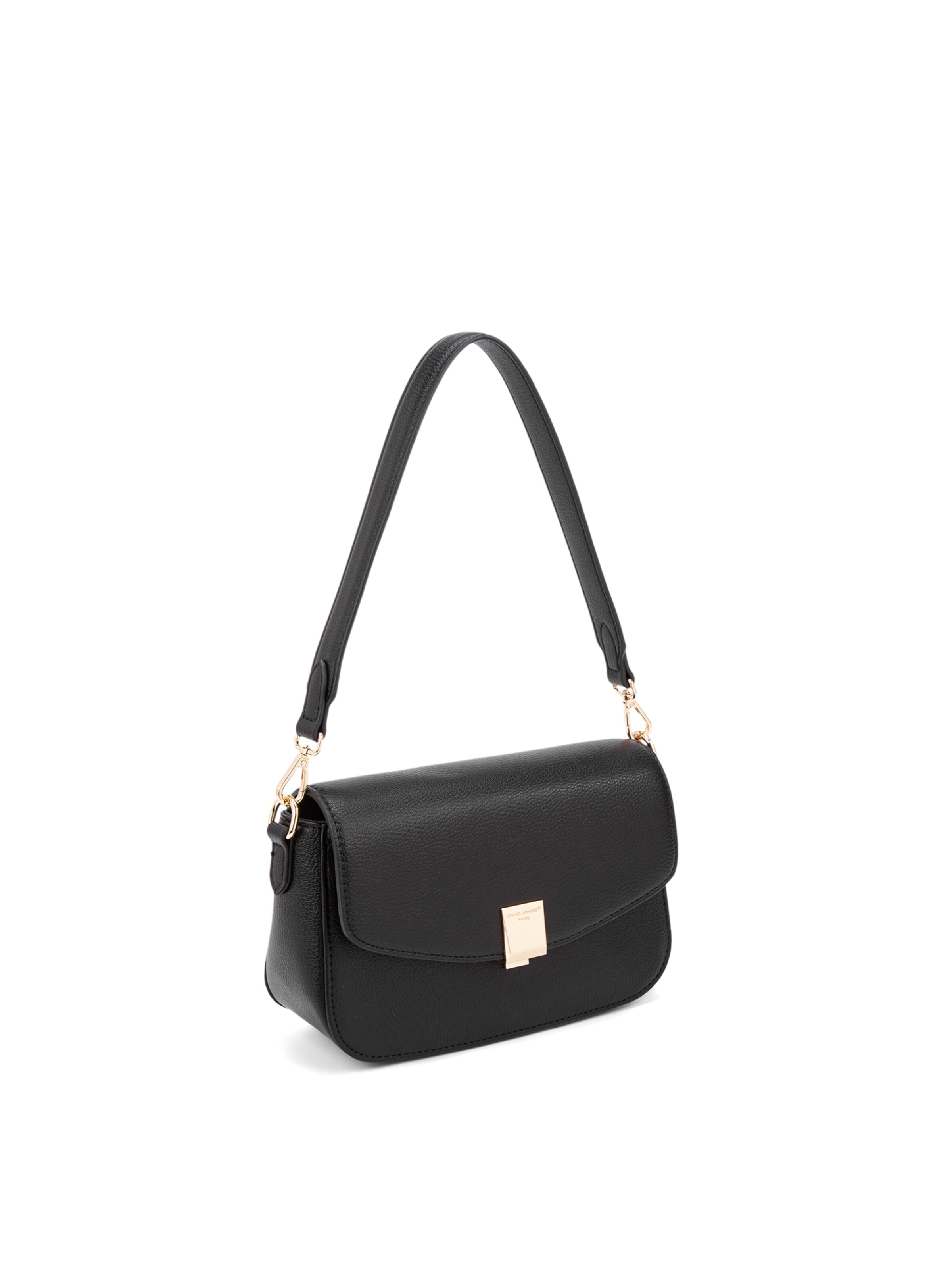 Borsa a spalla 'Borsa a spalla Celestia Elite pelle vegana PU - Chiusura zip' di David Jones in nero