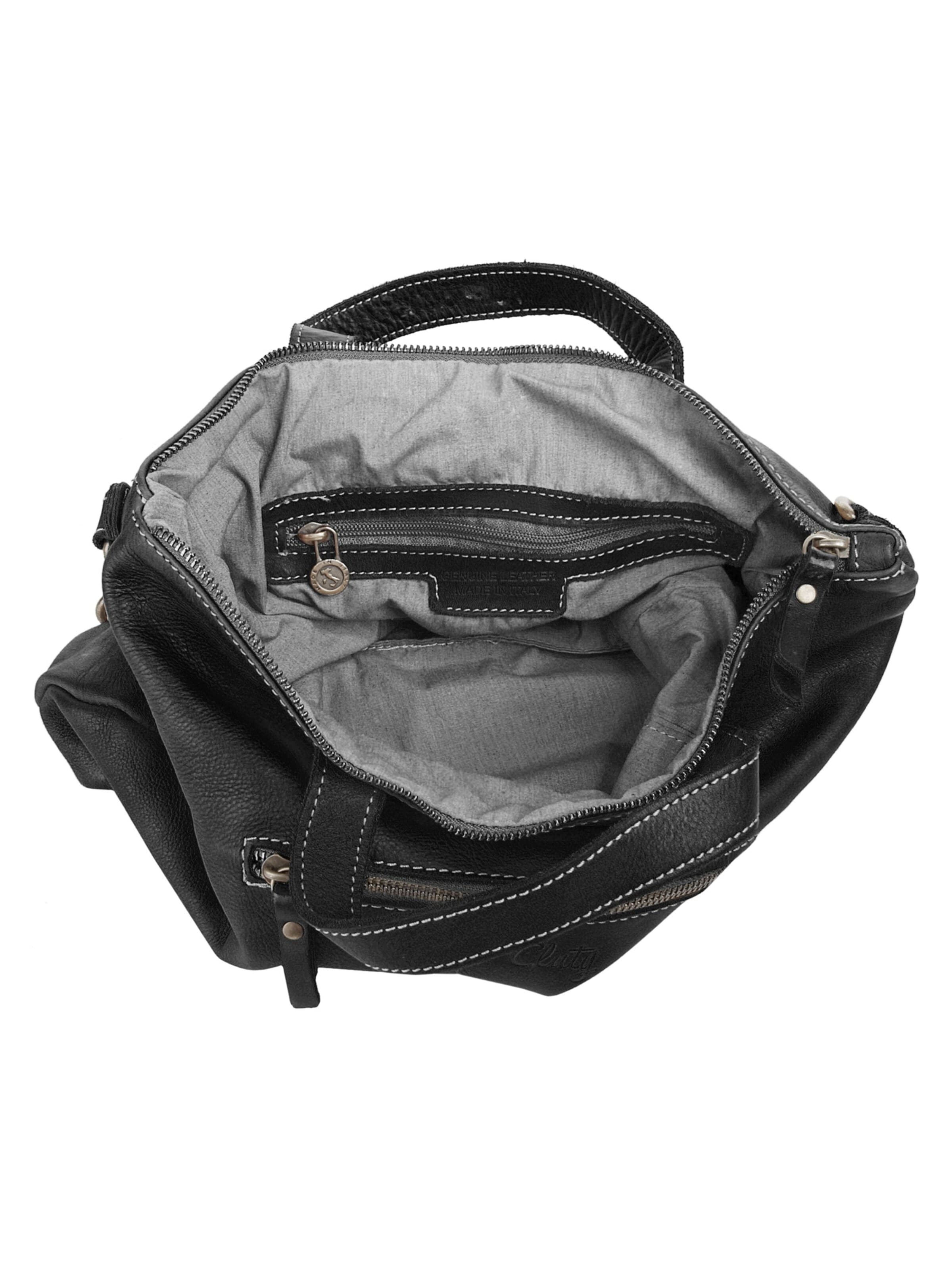 Cluty - Bolso de hombro en negro