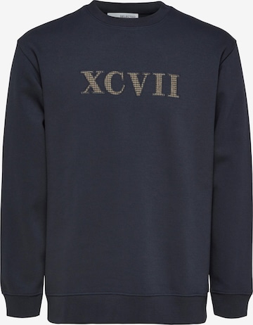 SELECTED HOMME Sweatshirt in Blue: front